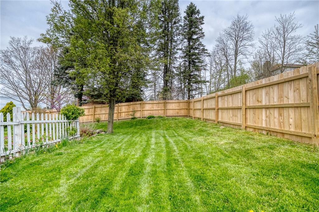 732 Charles Street Rochester, PA 15074 - Photo 12 of 38 a view of backyard with green space