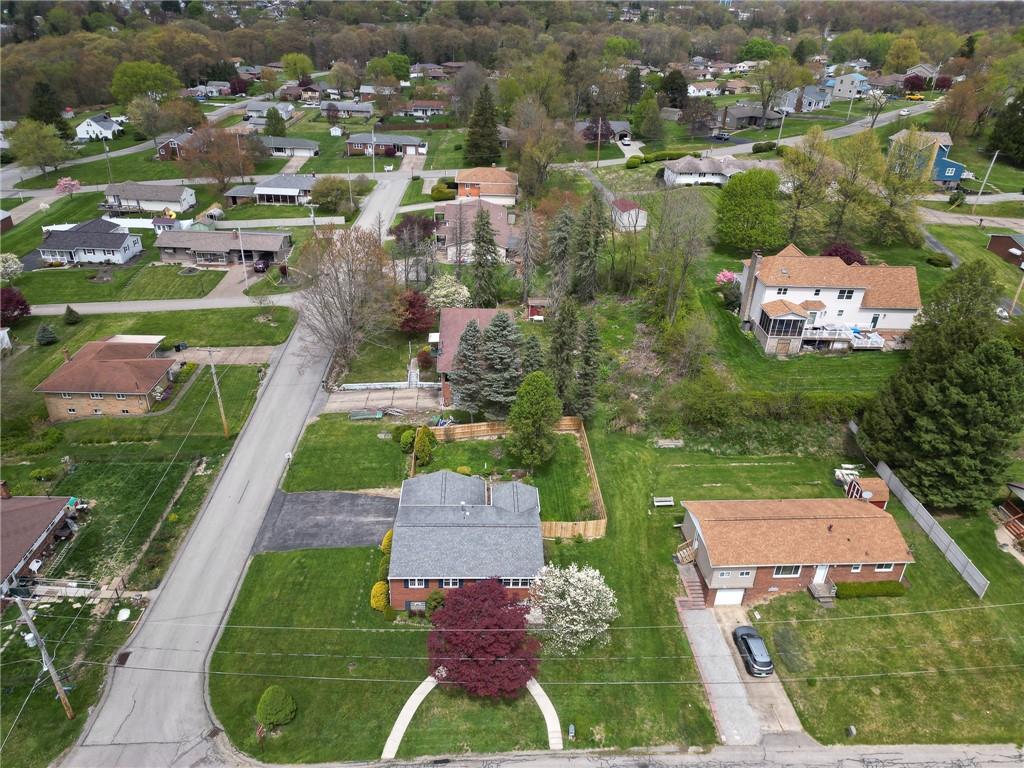 732 Charles Street Rochester, PA 15074 - Photo 9 of 38 an aerial view of a house with a garden