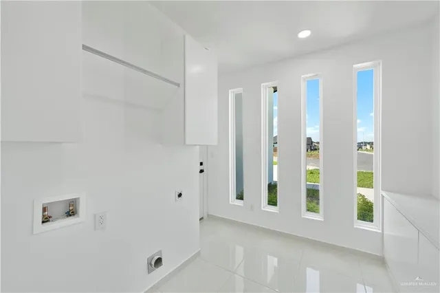 a view of an empty room with window