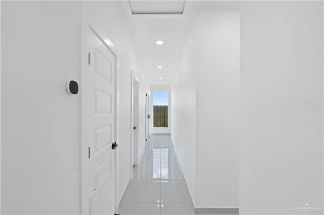a view of a hallway