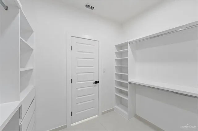 a view of walk in closet
