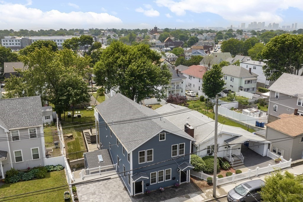 25 Locust Street, Unit 1 Winthrop, MA 02152 - Photo 27 of 38 an aerial view of a house with a garden