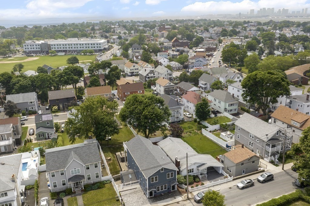 25 Locust Street, Unit 1 Winthrop, MA 02152 - Photo 28 of 38 an aerial view of residential houses with outdoor space
