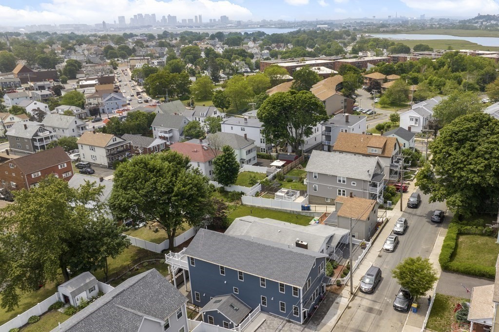 25 Locust Street, Unit 1 Winthrop, MA 02152 - Photo 35 of 38 an aerial view of residential houses with outdoor space
