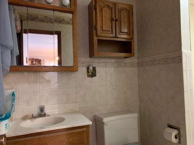 209 Southview Drive Rochelle, IL 61068 - Photo 10 of 16 a bathroom with a sink and a mirror