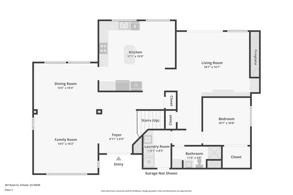 $1,050,000 | 301 Russi Court, Folsom, CA 95630