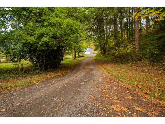 a view of outdoor space with mountain view