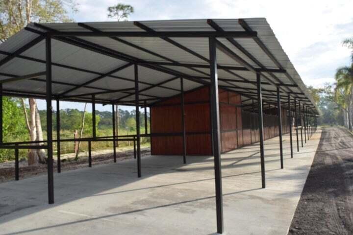 3570 B Road Loxahatchee Groves, FL 33470 - Photo 11 of 12 3570 B Rd ( Grooming Stalls and Barn )