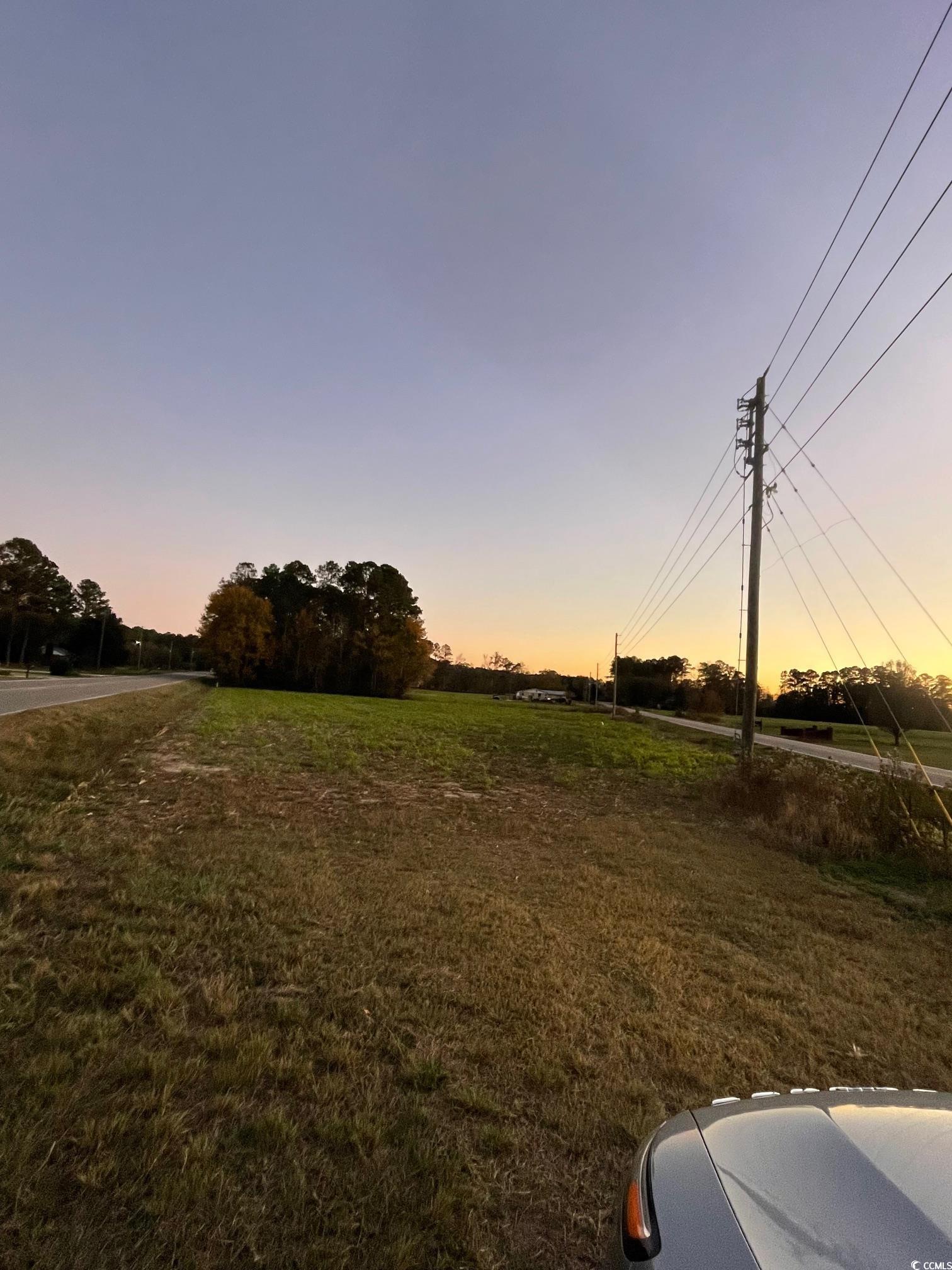 Tbd Pea Landing Road Northwest Ash, NC 28420 - Photo 5 of 14 View of yard at dusk
