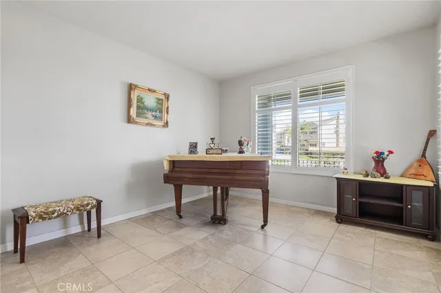 a room with furniture and a window