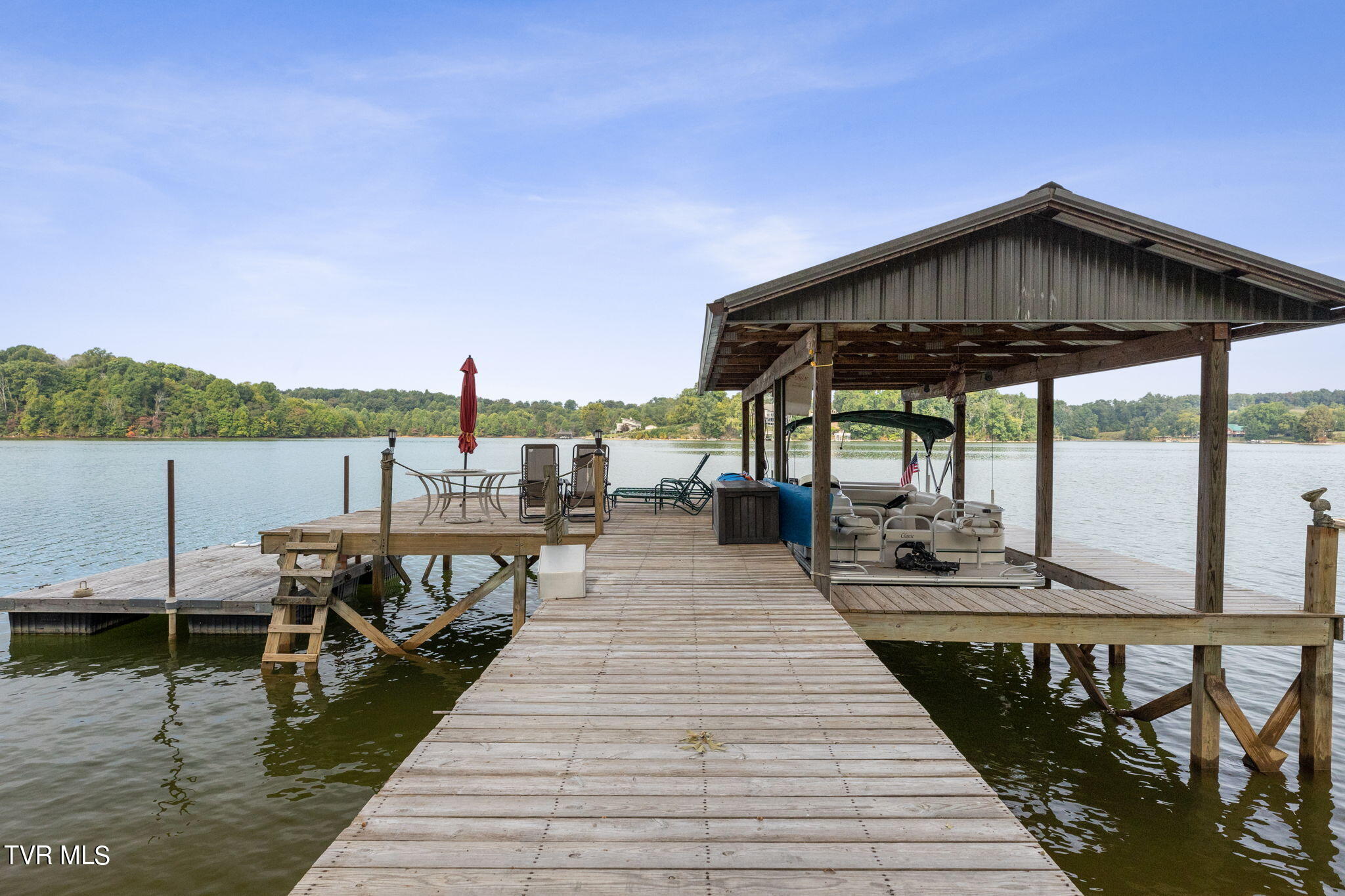 1026 Haw Ridge Road Piney Flats, TN 37686 - Photo 39 of 47 Dock with boat lift
