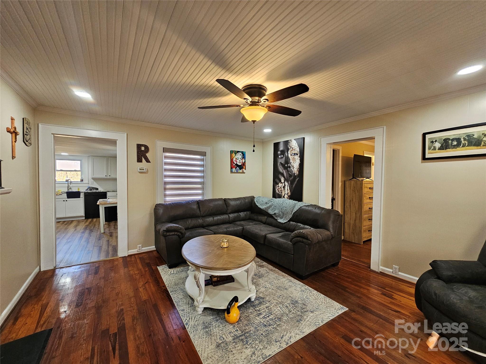 208 West Main Street Lawndale, NC 28090 - Photo 4 of 15 a living room with furniture and a wooden floor