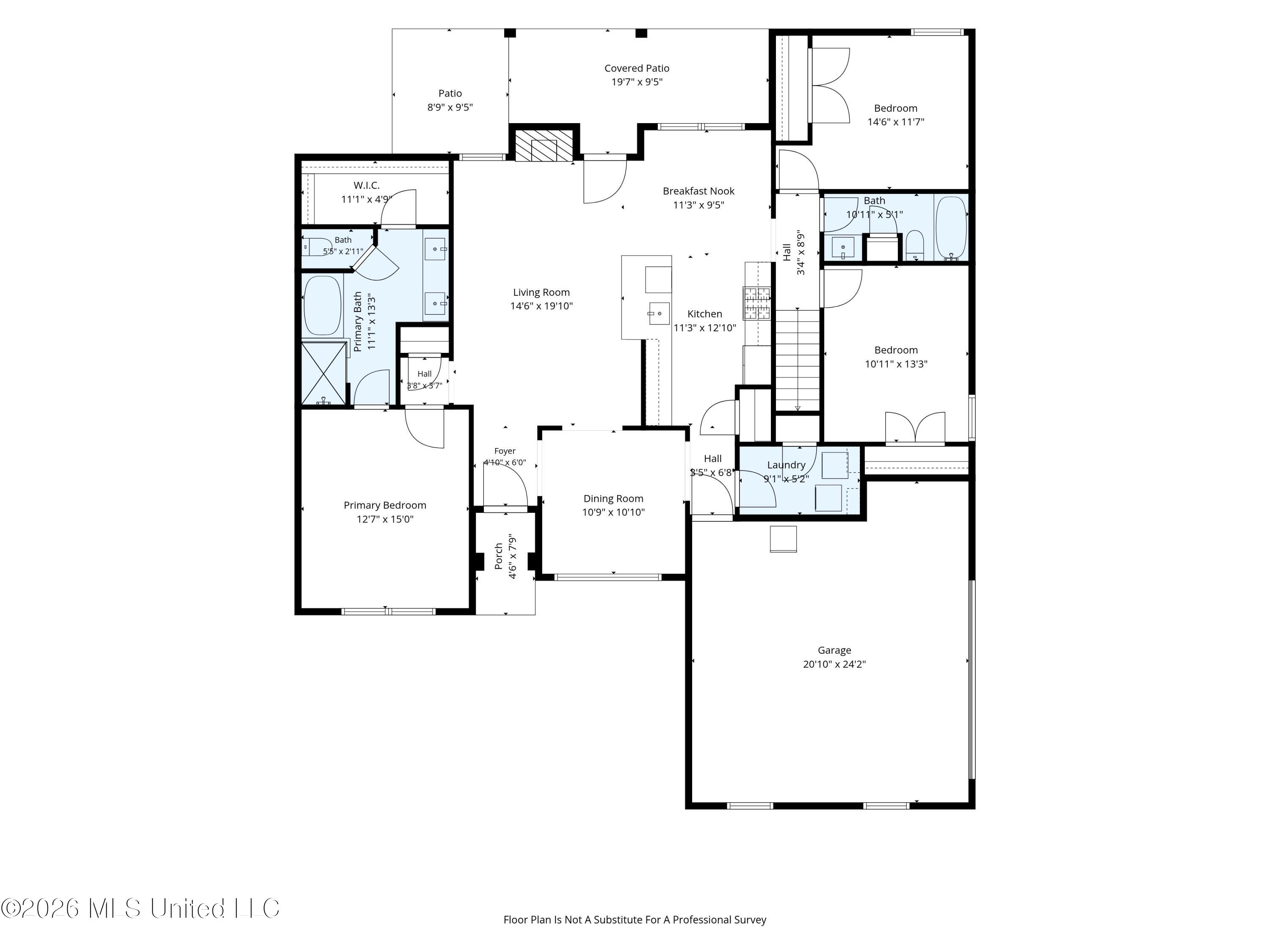 1614 Fall Gdn Drive Hernando, MS 38632 - Photo 55 of 56 Floor Plan Main