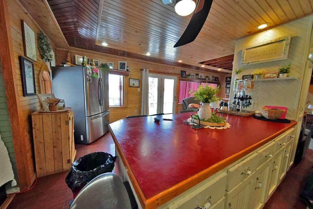 92 Spaulding Lake Road Oakfield, ME 04763 - Photo 13 of 86 lake-home-bar-table