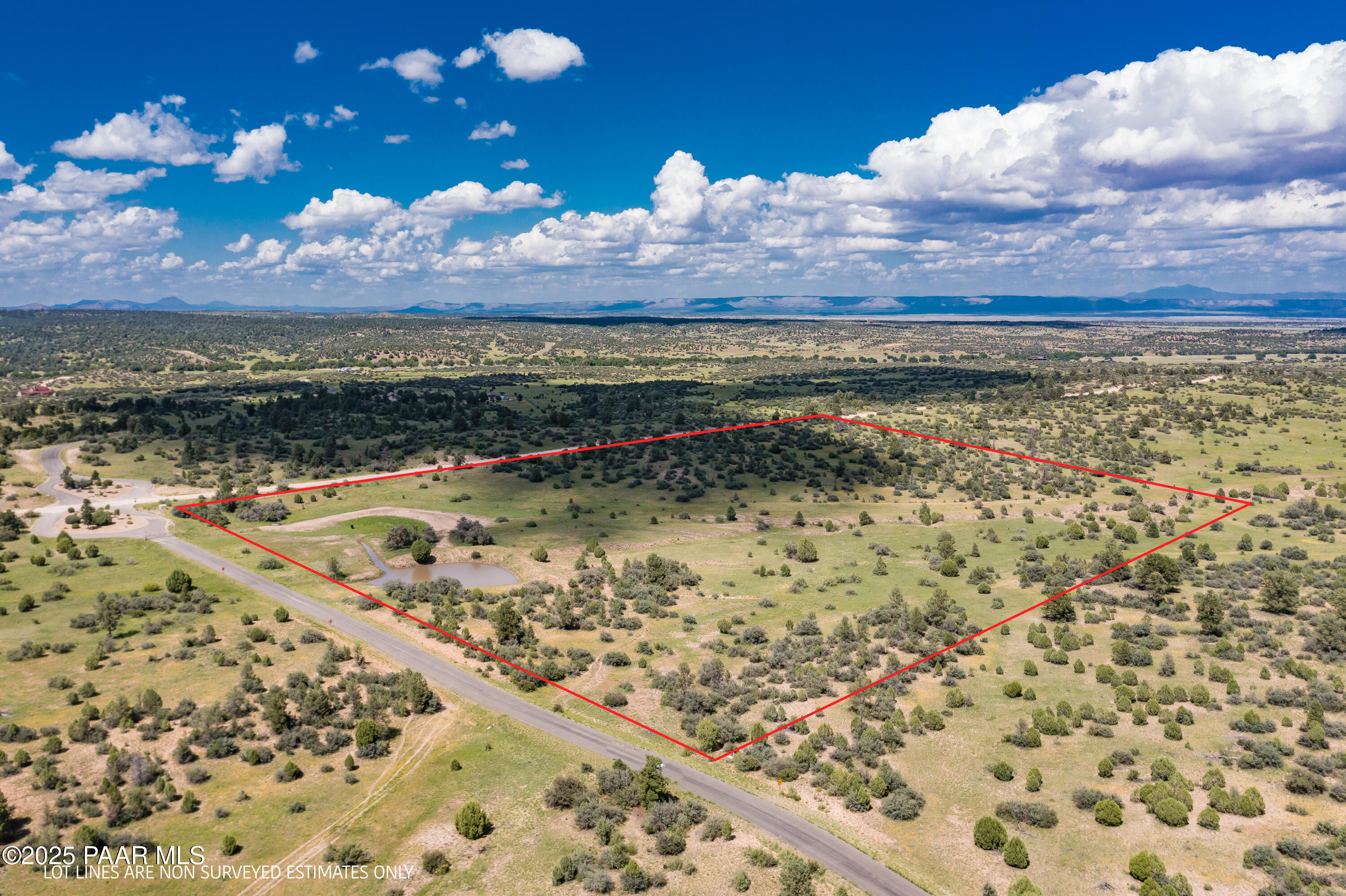 0 North Las Vegas Road Prescott, AZ 86305 - Photo 10 of 15 a view of a lake with a mountain in the background