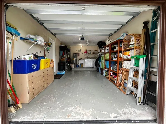 a view of storage and utility room