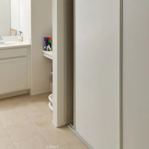a bathroom with a sink and a vanity