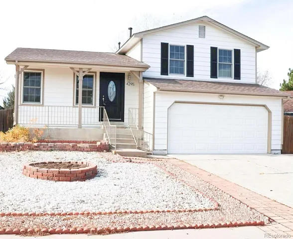 a view of a house with a outdoor space