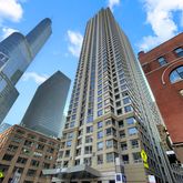 a view of a tall building