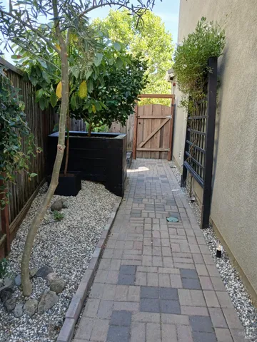 a view of a corridor