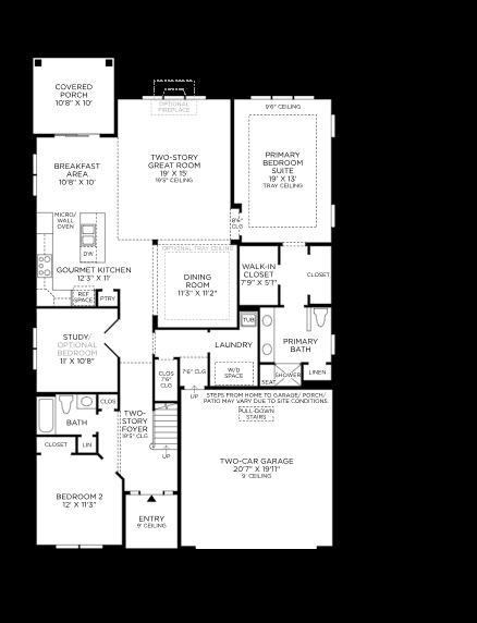 Bloomingdale floorplan