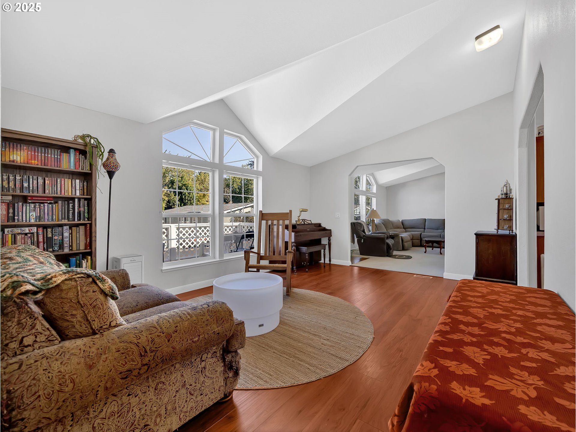 1819 Southeast Orient Drive, Unit 8 Gresham, OR 97080 - Photo 9 of 30 a living room with furniture window and wooden floor