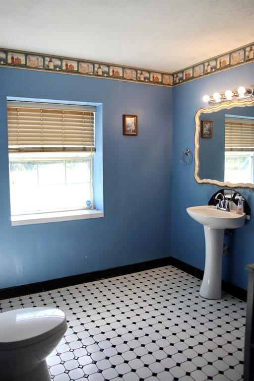 786 Southwest Bozeman Court Lake City, FL 32024 - Photo 24 of 32 a bathroom with a sink a toilet and mirror