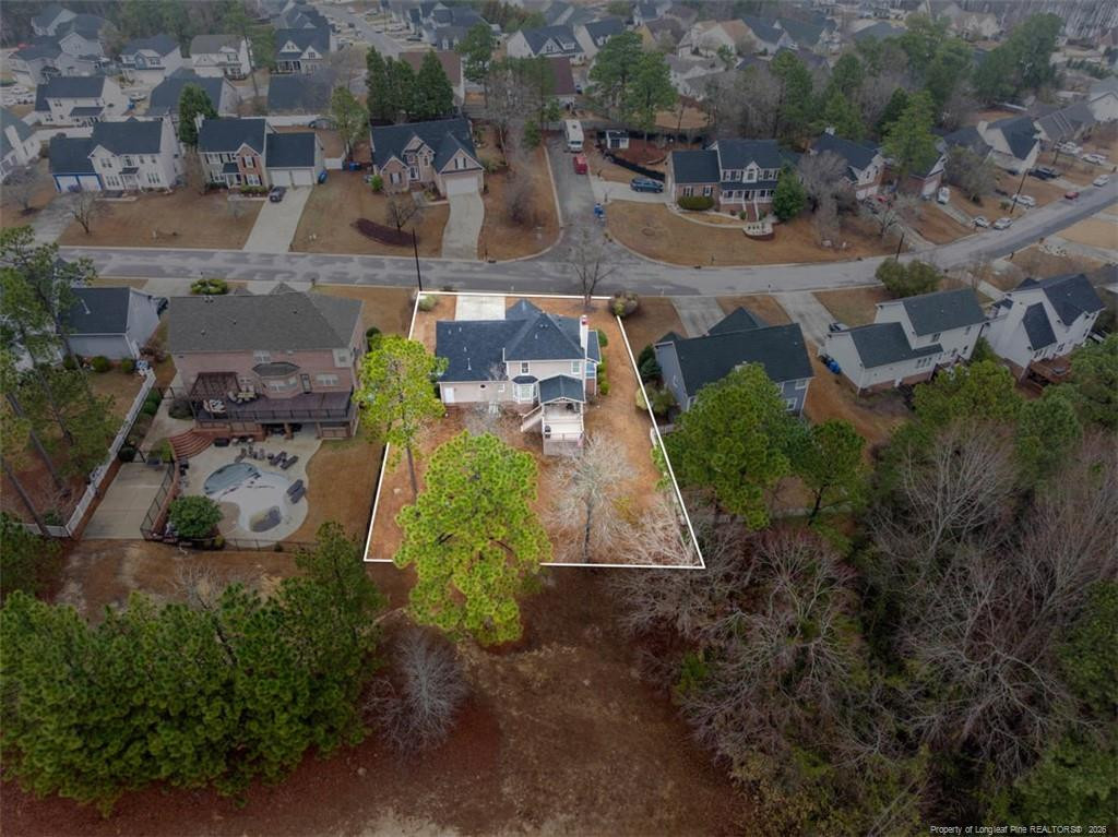403 Lionshead Road Fayetteville, NC 28311 - Photo 46 of 49 an aerial view of a house with a yard