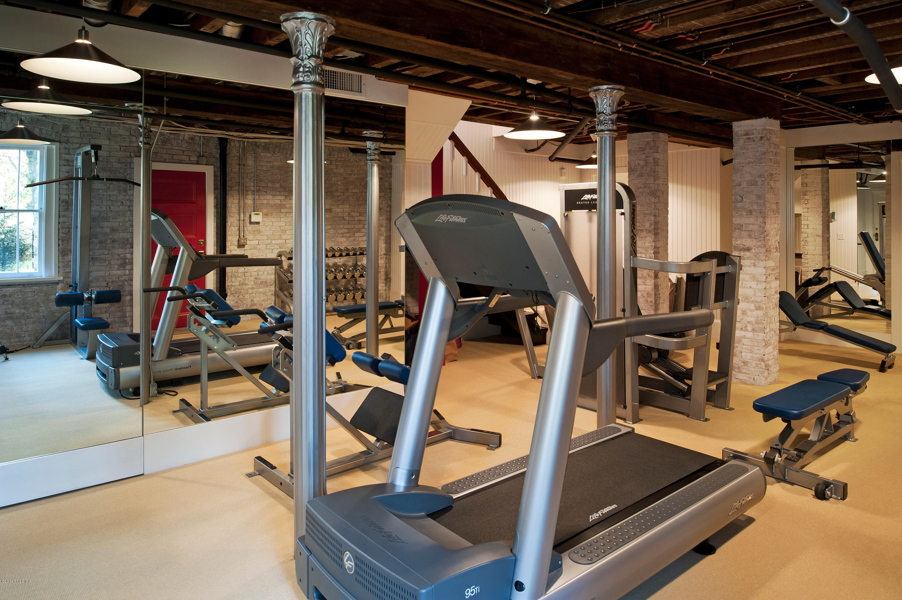 11 Club Road Riverside, CT 06878 - Photo 16 of 16 a view of a room with gym equipment