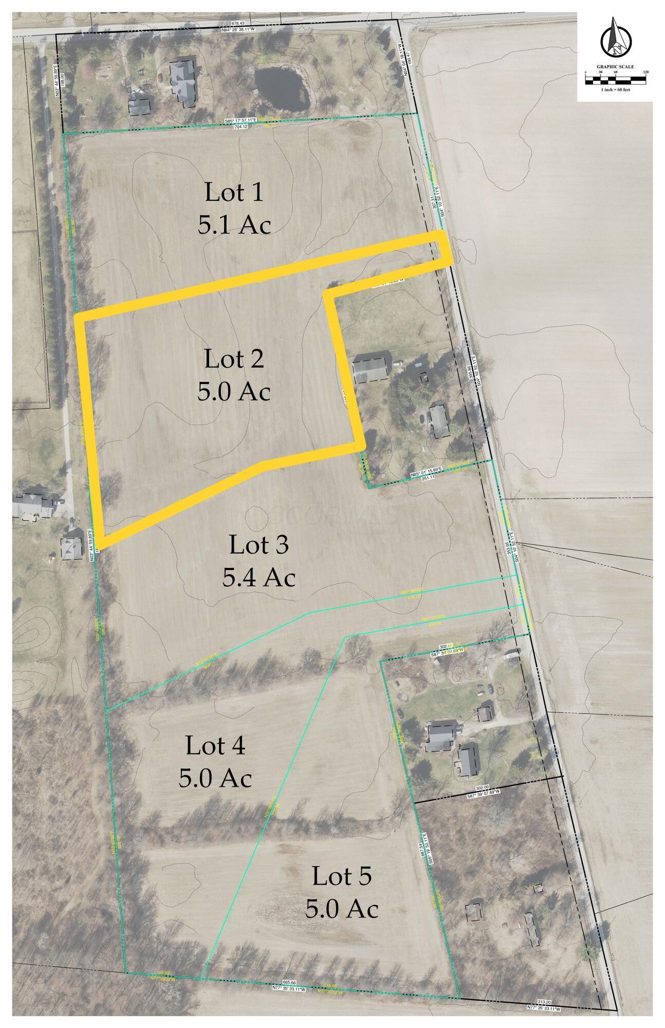 0 Burnt Pond Road, Unit TRACT 2 Ostrander, OH 43061 - Photo 1 of 1 Burnt Pond Layout Tract 2