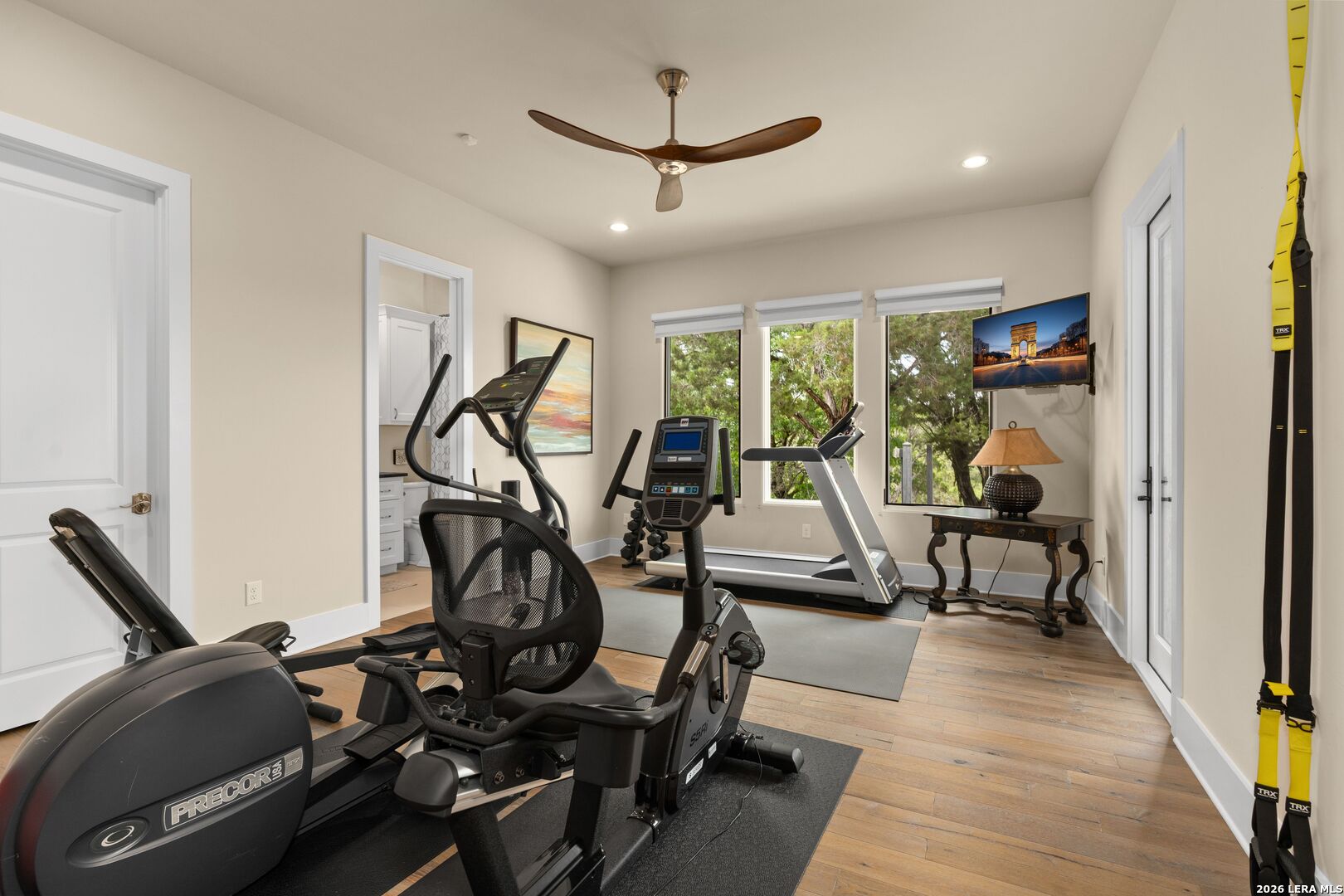 52 Landmark Ridge Bergheim, TX 78004 - Photo 15 of 24 a view of a room with gym equipment