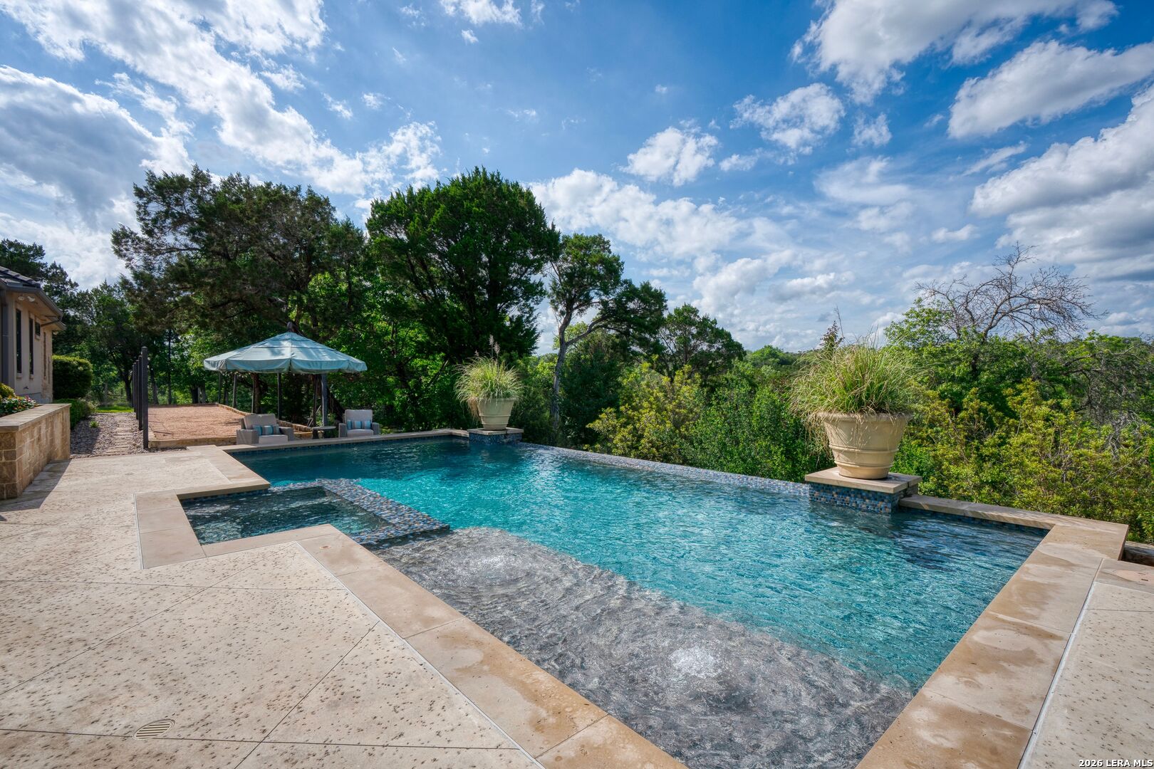52 Landmark Ridge Bergheim, TX 78004 - Photo 24 of 24 a view of a backyard with sitting area