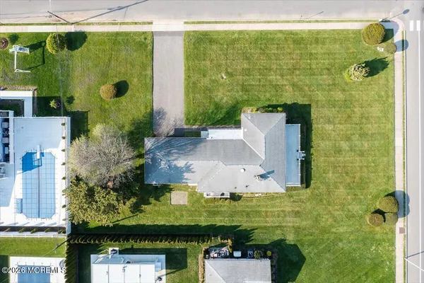 a view of an outdoor space and a lake view
