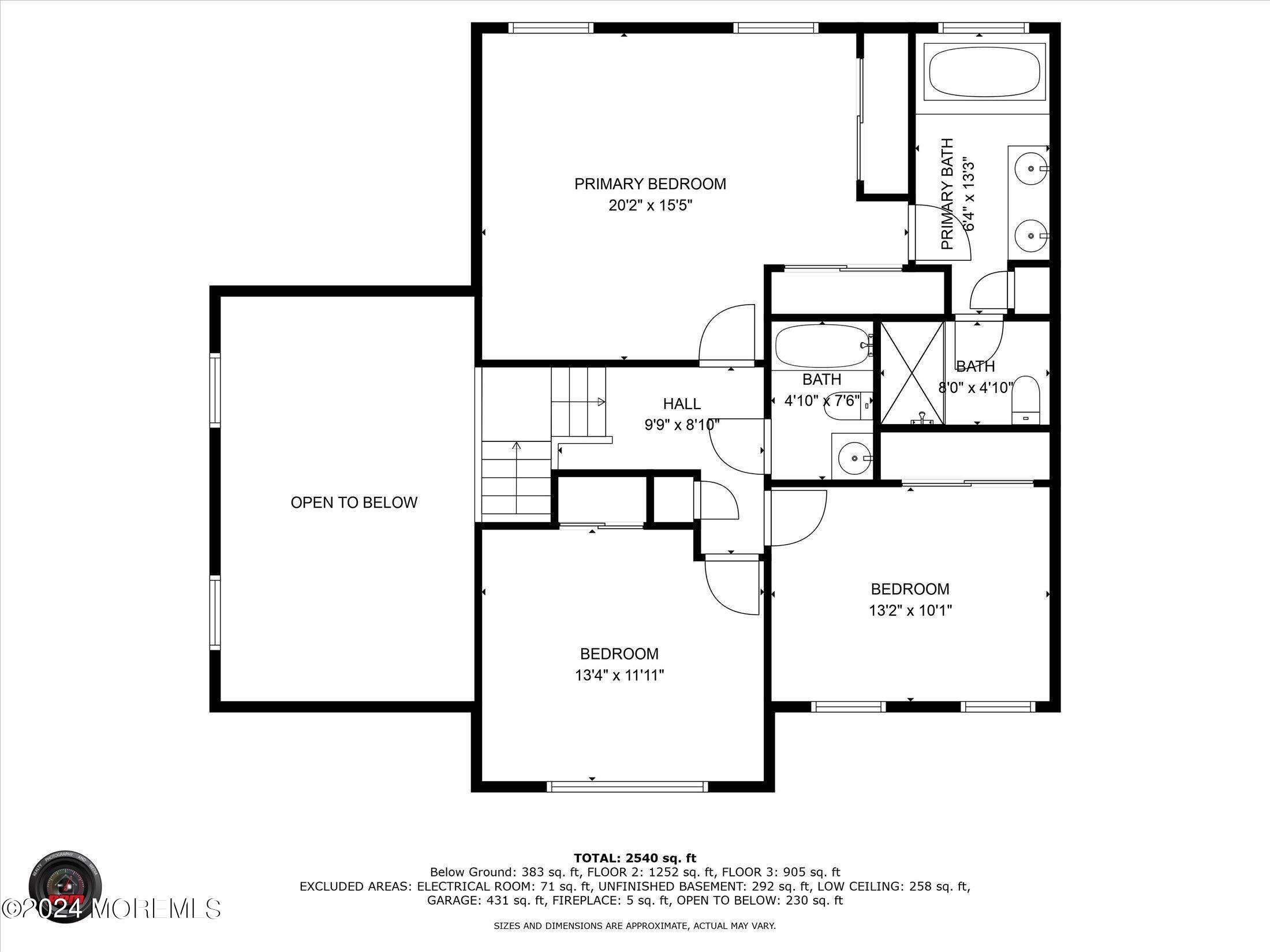 19 Mimosa Court Jackson, NJ 08527 - Photo 38 of 40 38-2nd Floor Floor Plan
