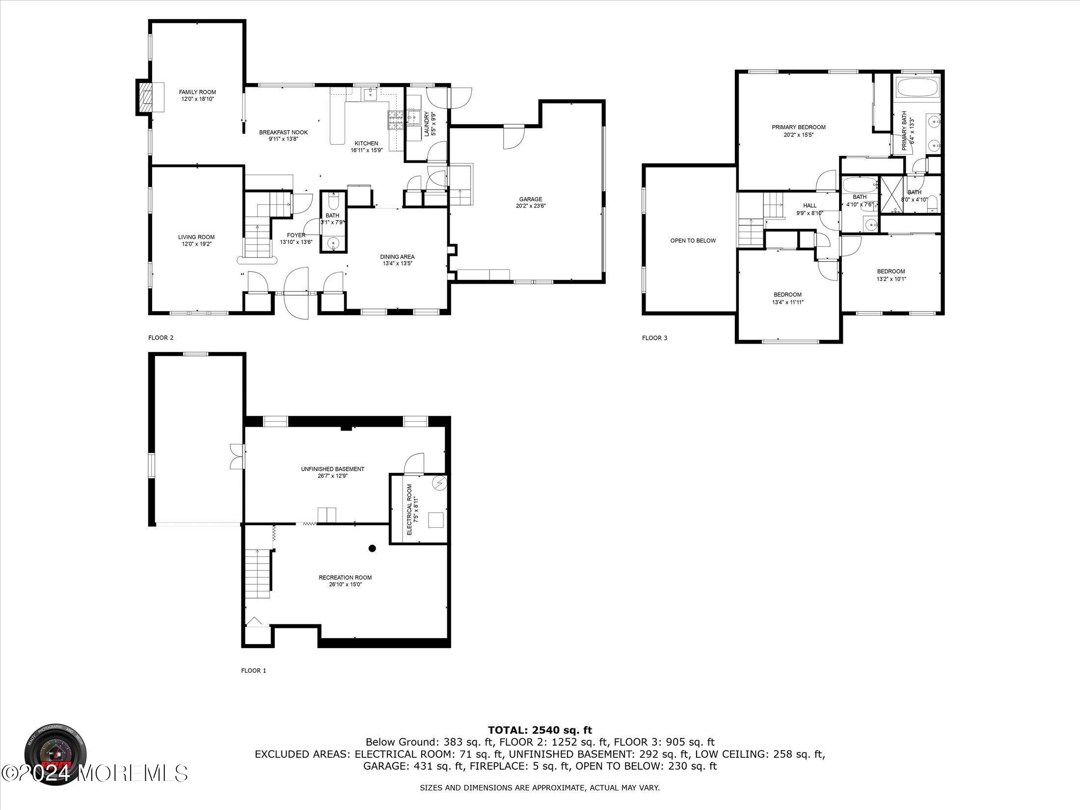 19 Mimosa Court Jackson, NJ 08527 - Photo 40 of 40 40-Full Floor Plan