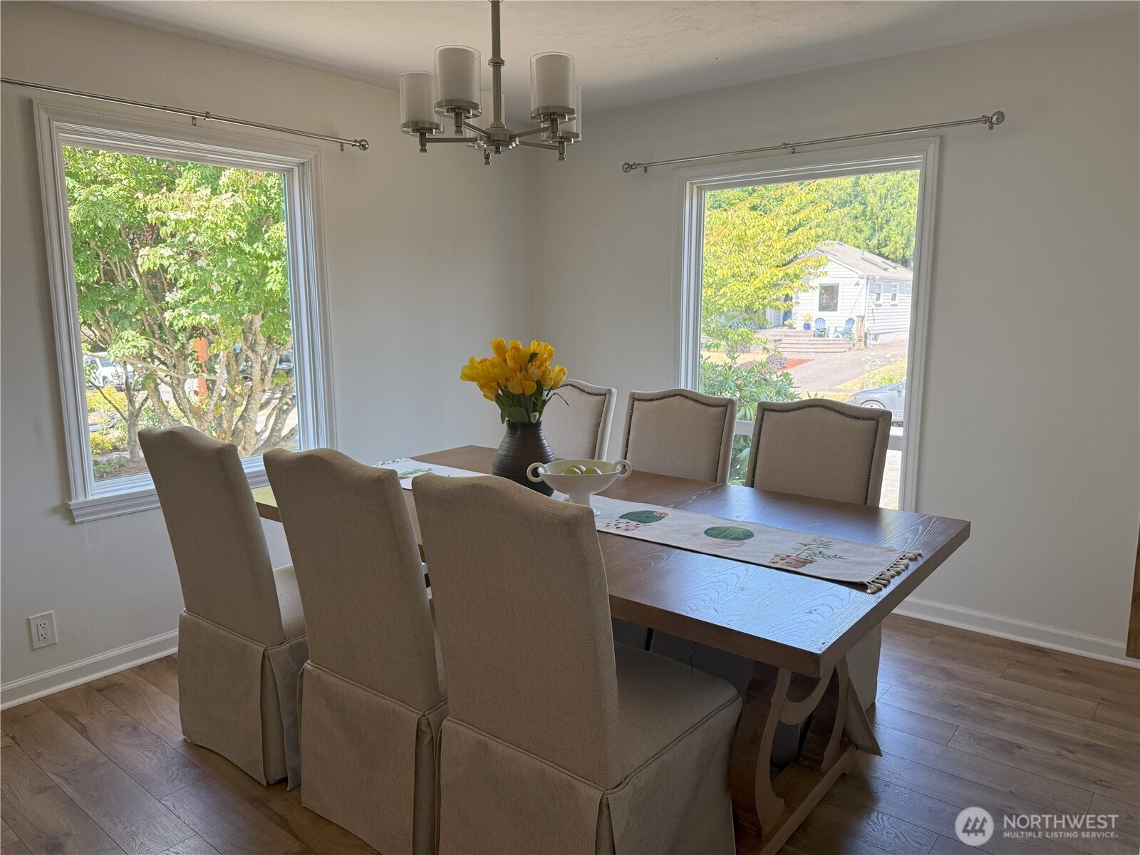 4329 Northeast 56th Street Seattle, WA 98105 - Photo 6 of 34 a workspace room with furniture window and wooden floor