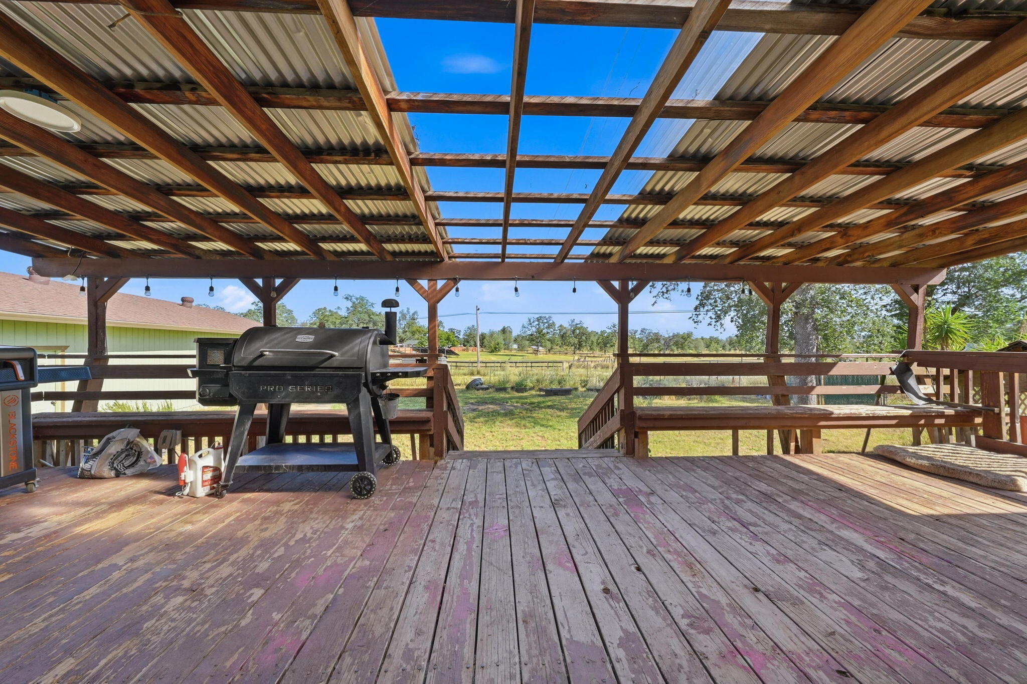 22189 Old Alturas Road Redding, CA 96003 - Photo 34 of 70 a view of a chairs and table in the roof deck