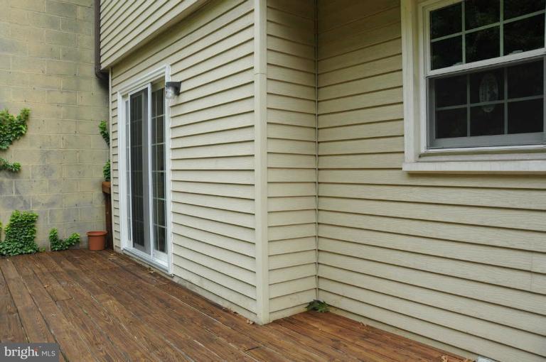 7928 Forest Path Way Springfield, VA 22153 - Photo 16 of 20 Exterior Deck from Dining Room