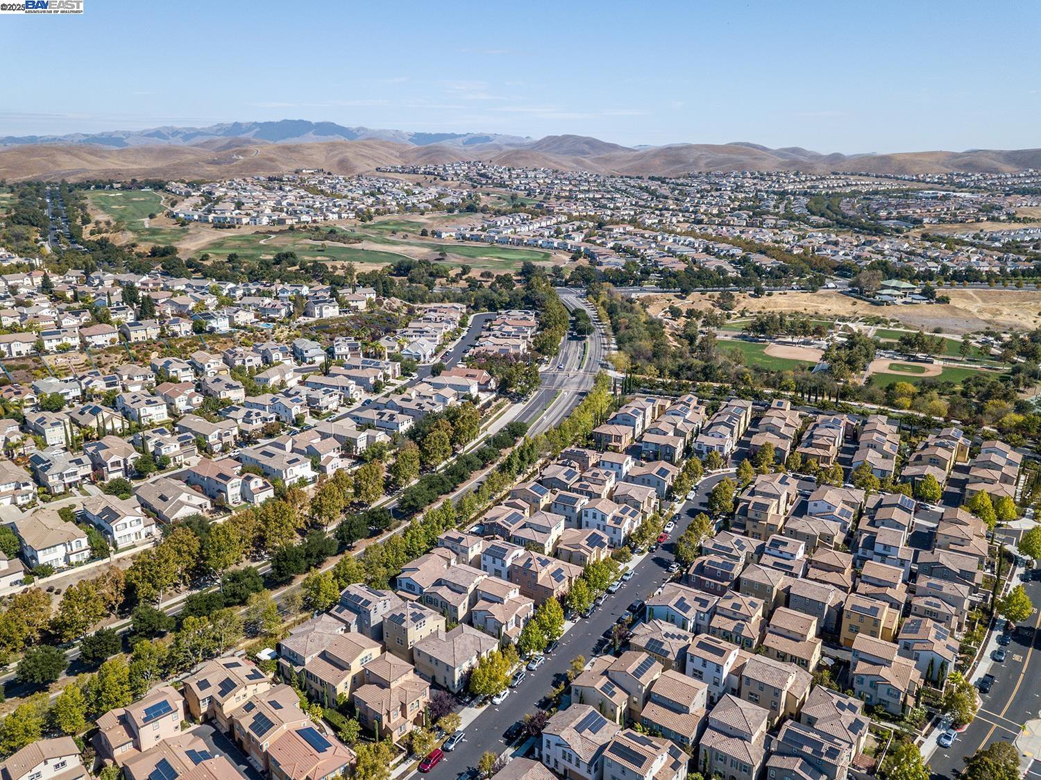 3135 Vittoria Loop Dublin, CA 94568 - Photo 35 of 38 an aerial view of a city