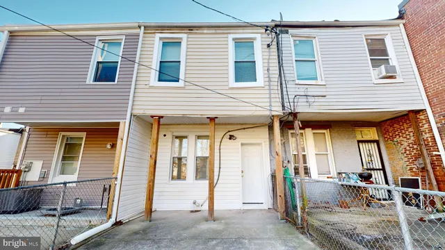 a view of a house with patio