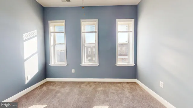 a view of room with window