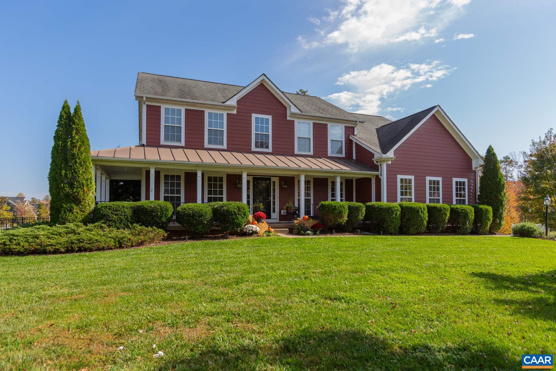5384 Park Road Crozet, VA 22932 - Photo 3 of 10 a front view of a house with a yard