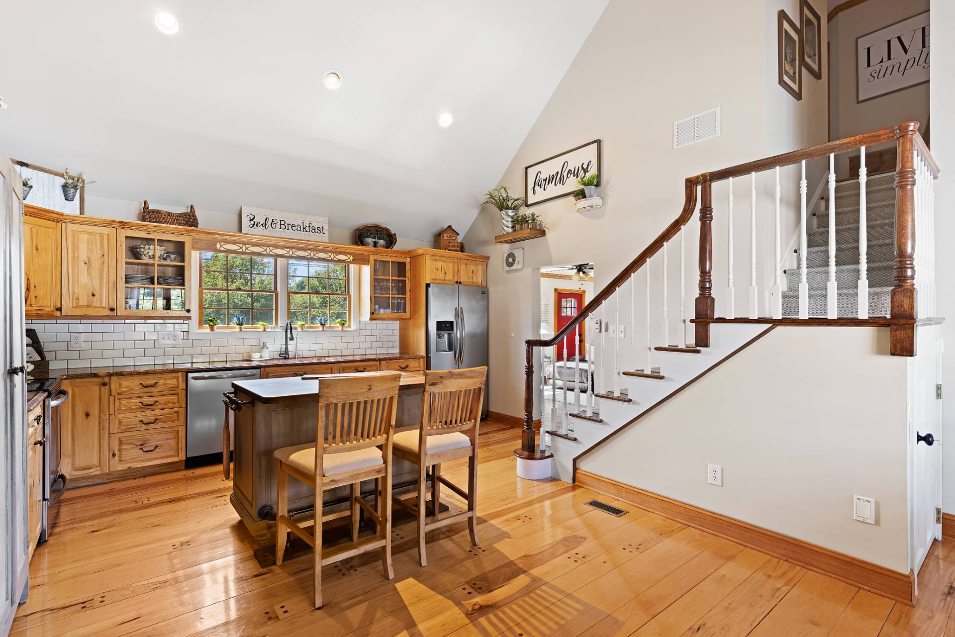 Undisclosed Address Remsenburg, NY 11960 - Photo 12 of 41 a dining room with furniture entryway and wooden floor