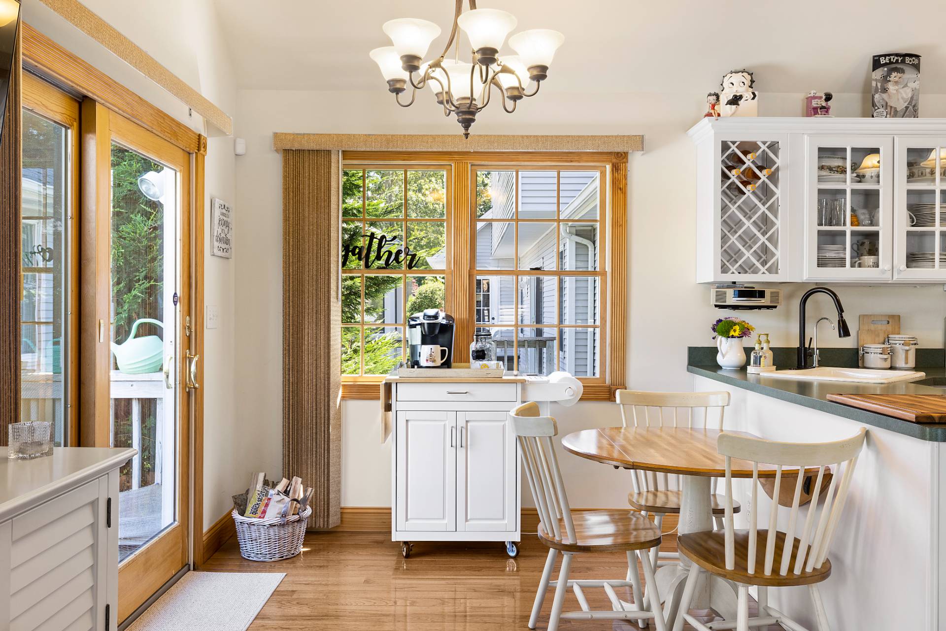 Undisclosed Address Remsenburg, NY 11960 - Photo 29 of 41 a dining room with furniture a window and wooden floor