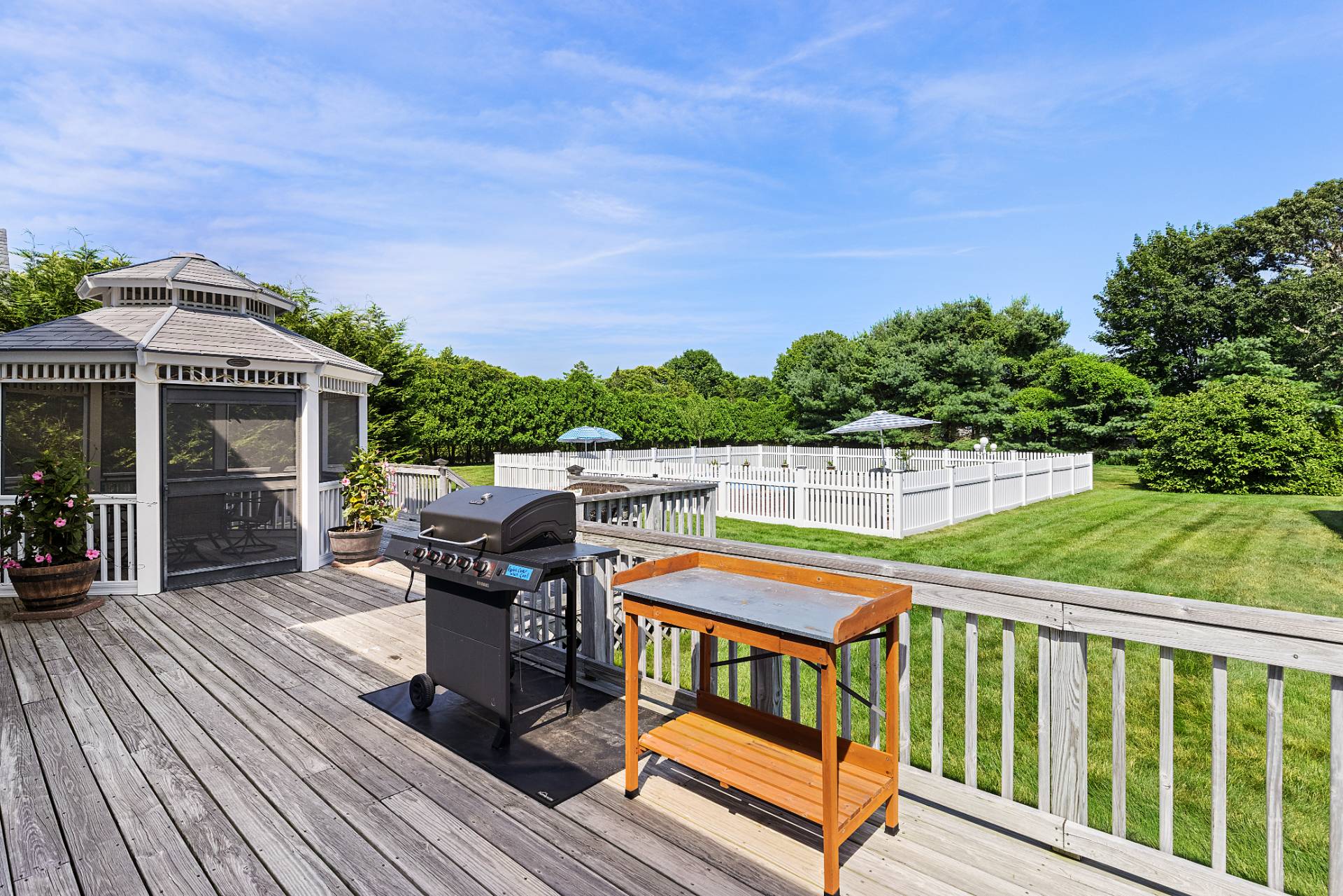 Undisclosed Address Remsenburg, NY 11960 - Photo 32 of 41 a balcony with furniture and city view