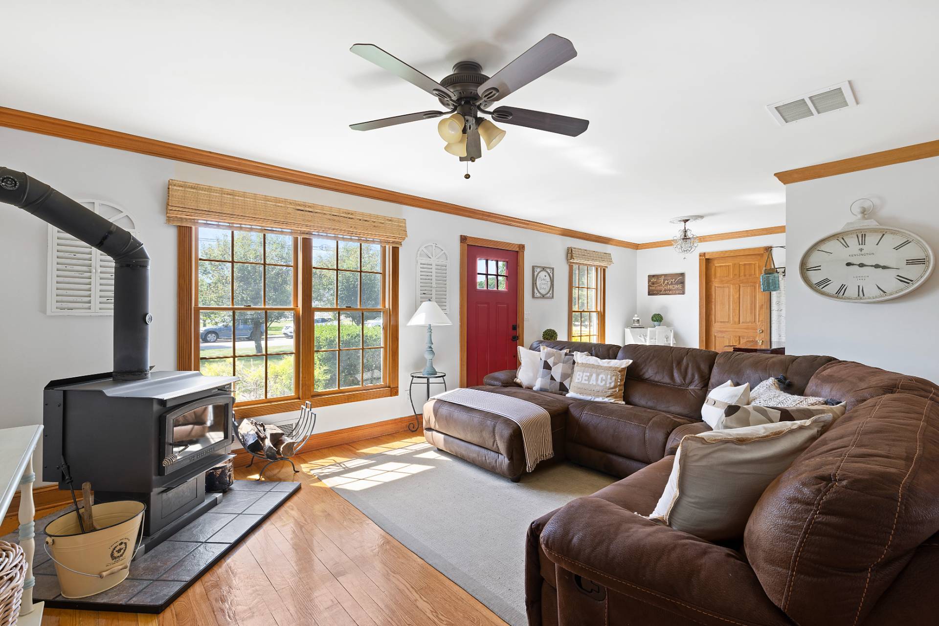 Undisclosed Address Remsenburg, NY 11960 - Photo 4 of 41 a living room with furniture and a large window
