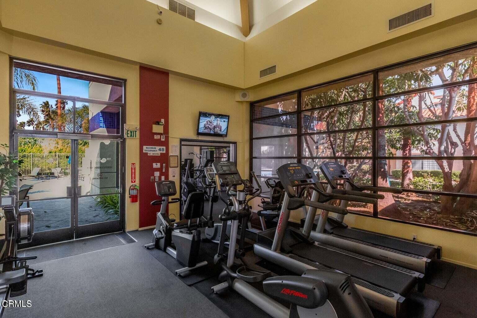 2263 Martinique Lane Oxnard, CA 93035 - Photo 34 of 38 a view of a room with gym equipment