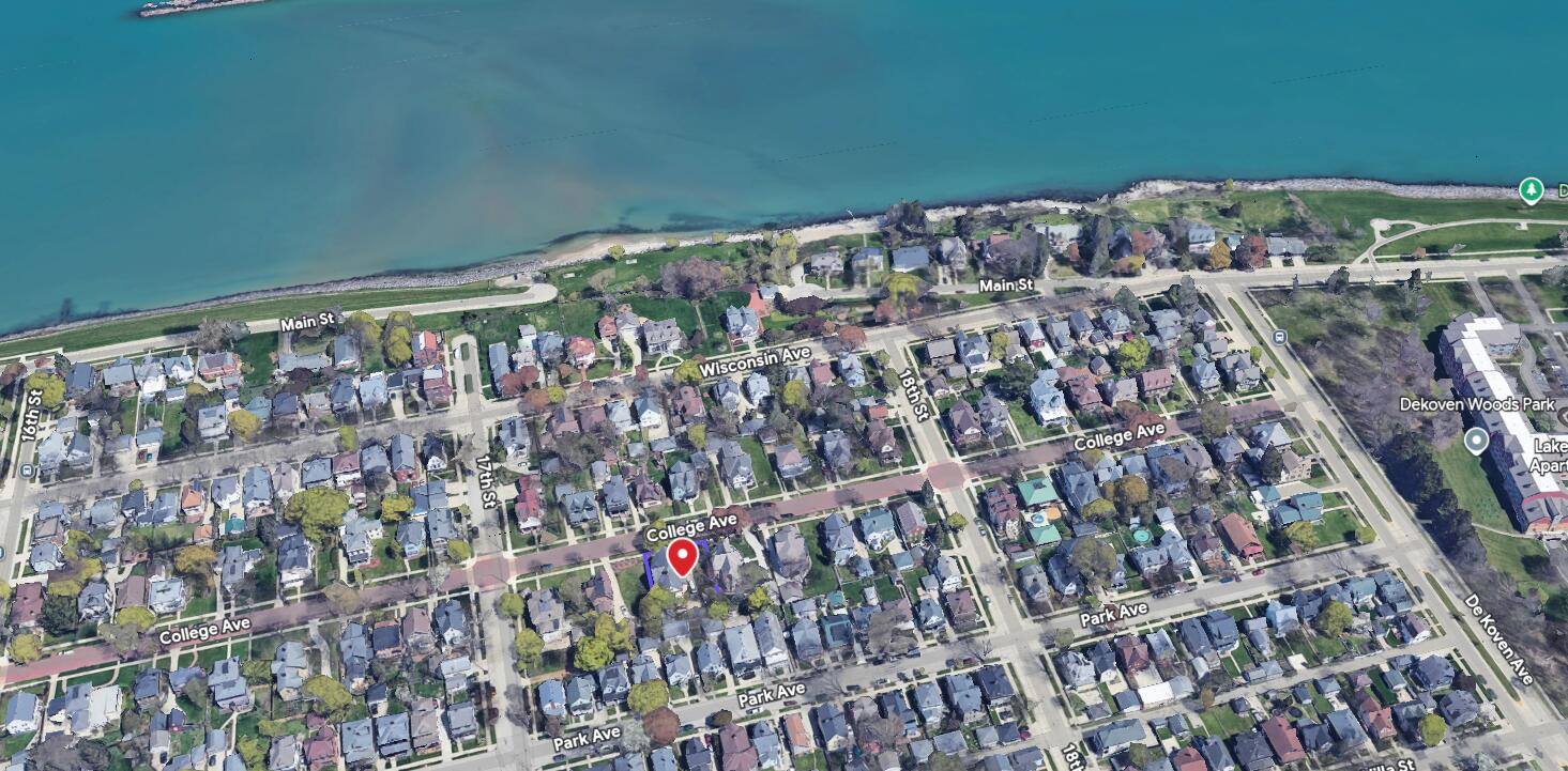 1720 College Avenue Racine, WI 53403 - Photo 22 of 22 Ariel View