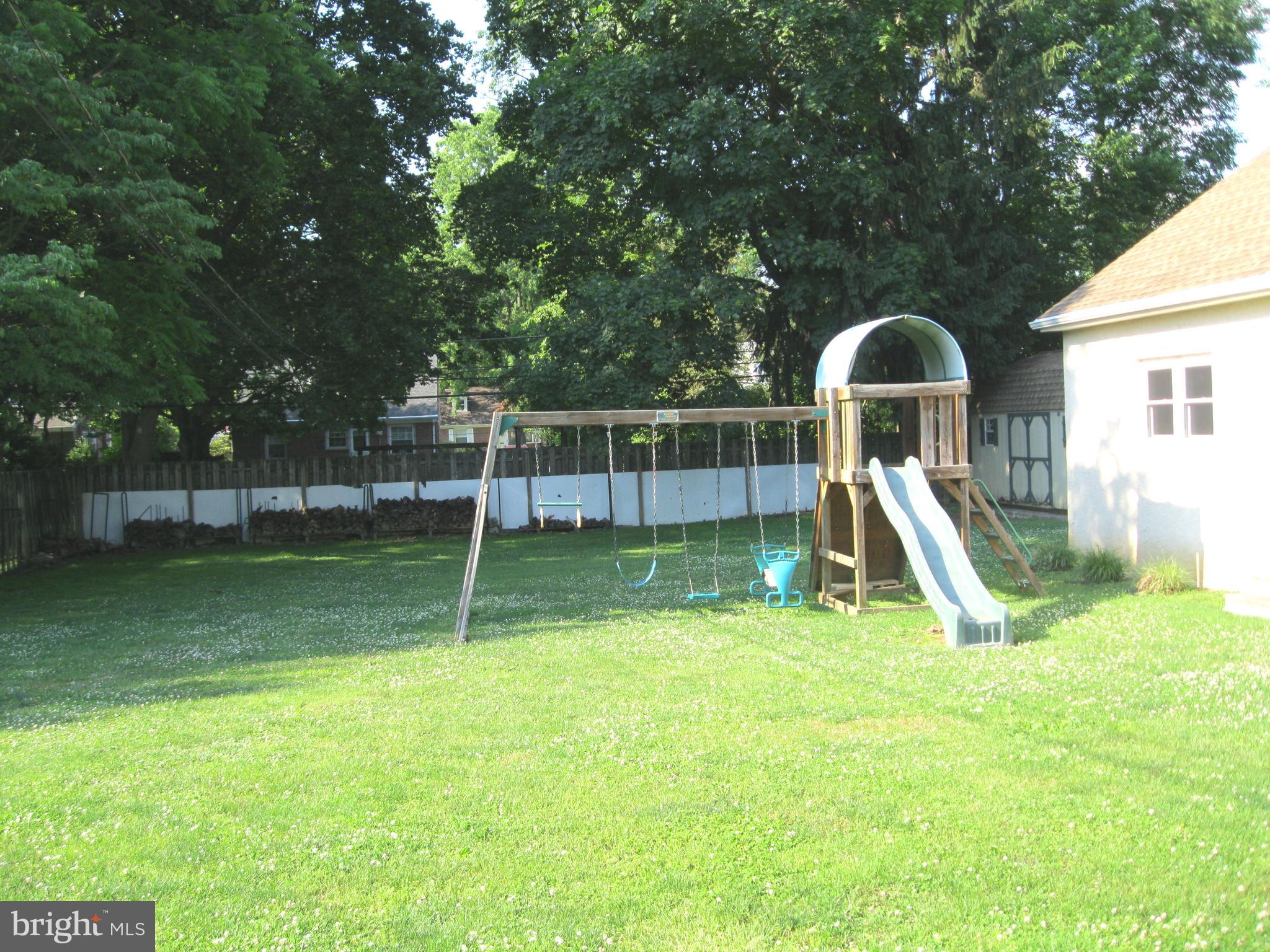 425 East Springfield Road Springfield, PA 19064 - Photo 7 of 39 Swing Set in Rear Yard