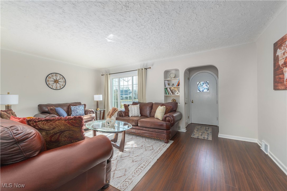 3rd View of Living Room with Vinyl Plank Flooring